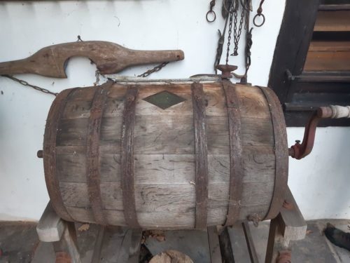 baratte en bois